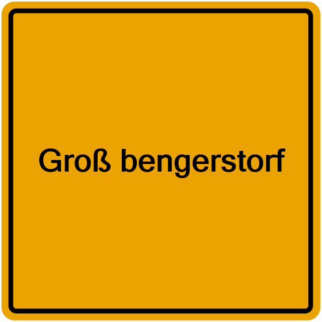 Einwohnermeldeamt24 Groß bengerstorf